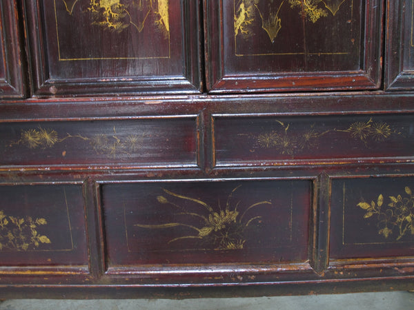 Antique Chinese Chinoiserie-Style Cabinet - Dyag East