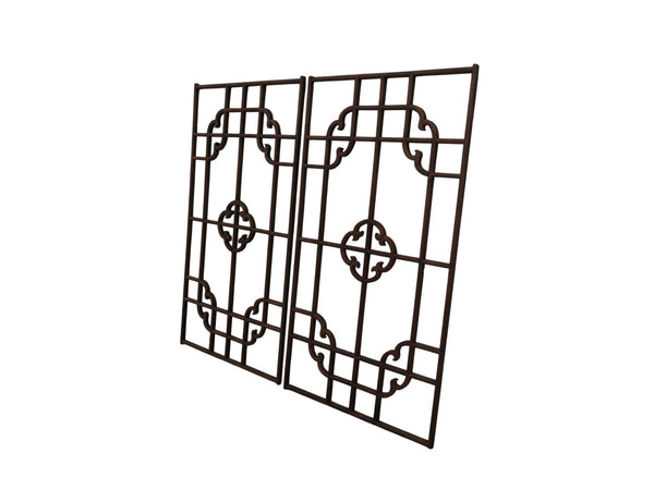 Antique Chinese Lattice Wall Art - Dyag East