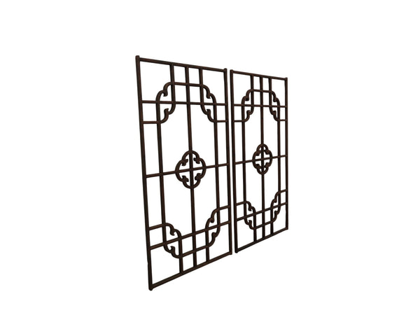 Antique Chinese Lattice Wall Art - Dyag East