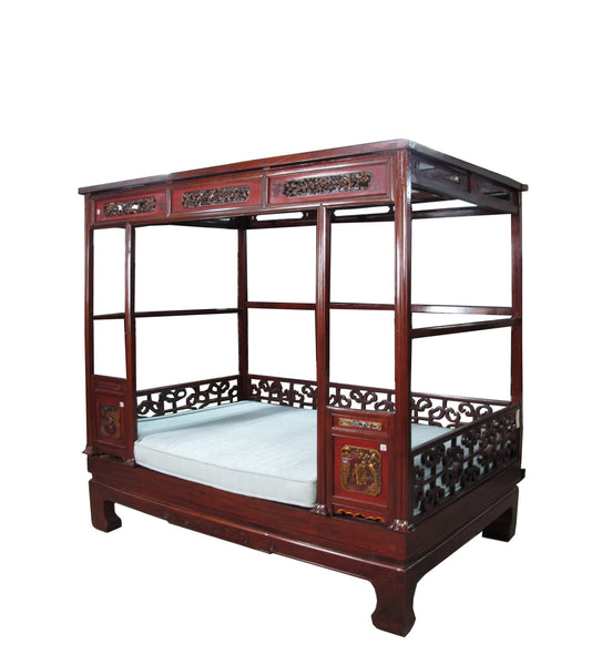 Antique Chinese Wedding Canopy Bed - Dyag East