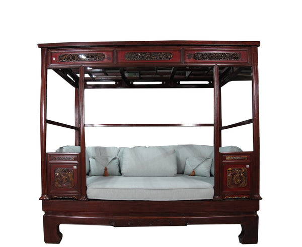 Antique Chinese Wedding Canopy Bed - Dyag East
