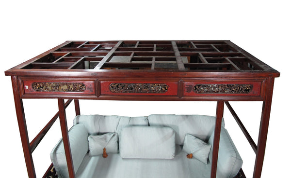 Antique Chinese Wedding Canopy Bed - Dyag East