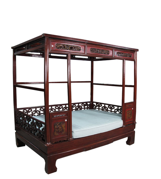 Antique Chinese Wedding Canopy Bed - Dyag East