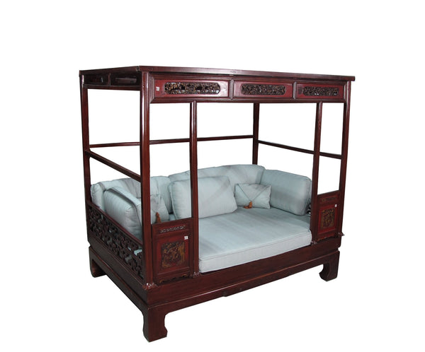 Antique Chinese Wedding Canopy Bed - Dyag East