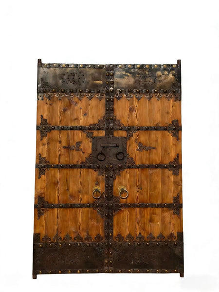 Antique Chinese Wood Doors with Iron Hardware - Dyag East