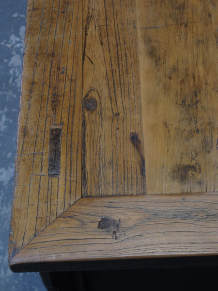 Antique Distressed Elm Altar Cabinet - Dyag East