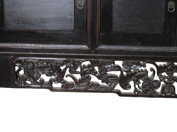 Antique Hand Carved Chinese Sideboard - Dyag East