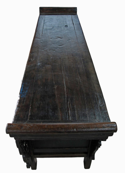 Antique Hand Carved Chinese Sideboard - Dyag East
