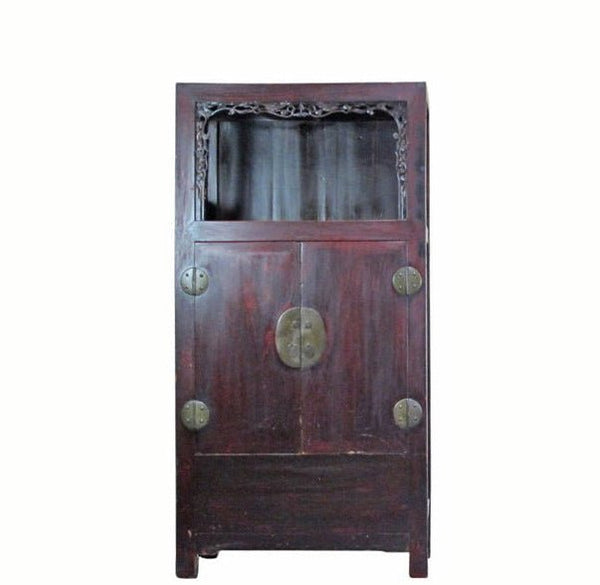 Antique Open-Shelf Display Cabinet - Dyag East