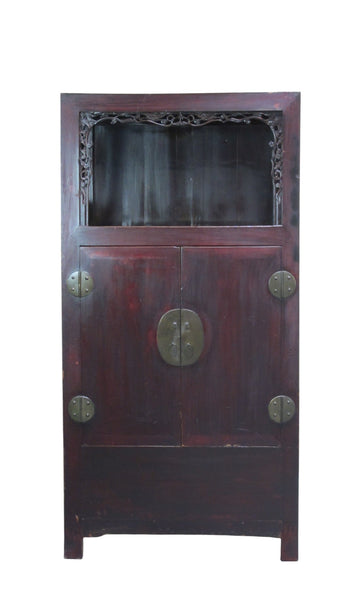 Antique Open-Shelf Display Cabinet - Dyag East