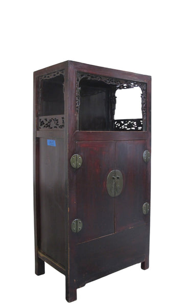 Antique Open-Shelf Display Cabinet - Dyag East