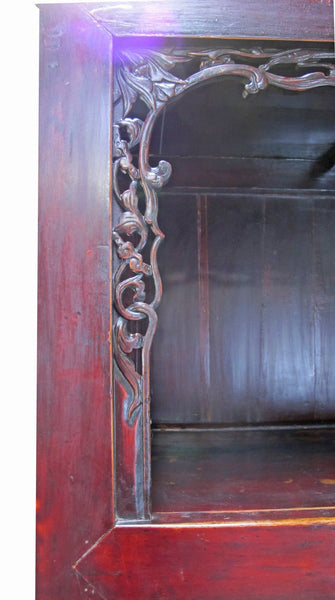 Antique Open-Shelf Display Cabinet - Dyag East