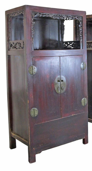 Antique Open-Shelf Display Cabinet - Dyag East