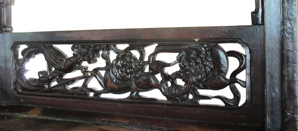 Antique Open-Shelf Display Cabinet - Dyag East