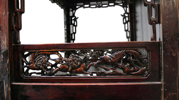 Antique Open-Shelf Display Cabinet - Dyag East