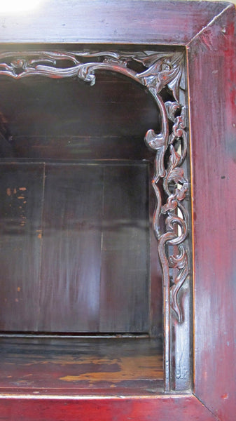 Antique Open-Shelf Display Cabinet - Dyag East