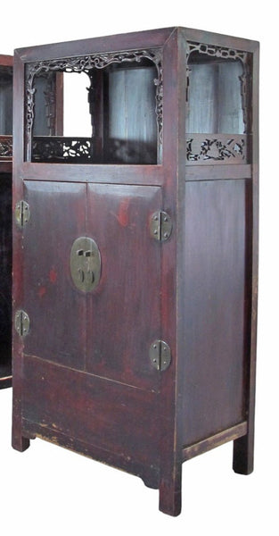 Antique Open-Shelf Display Cabinet - Dyag East