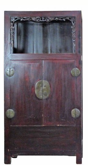 Antique Open-Shelf Display Cabinet - Dyag East