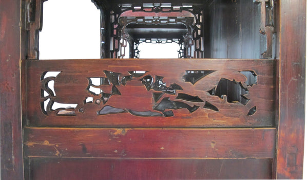 Antique Open-Shelf Display Cabinet - Dyag East