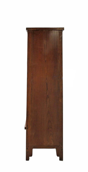 Antique Square-Corner Elm Armoire - Dyag East