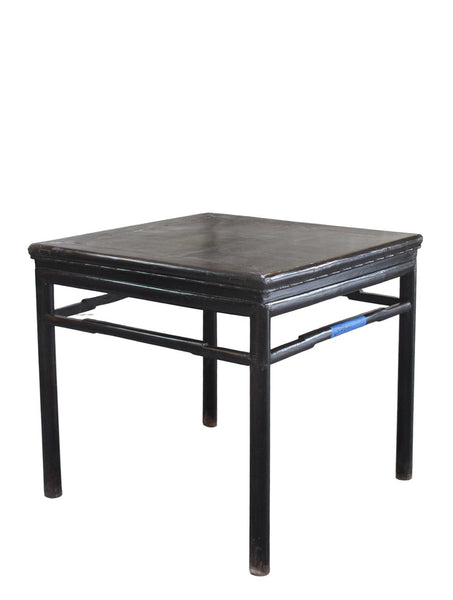 Antique Square Lacquered Tea Table - Dyag East
