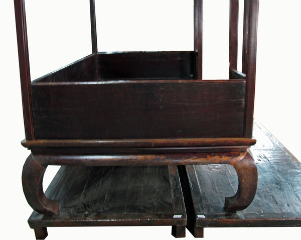 Authentic Rare 19th Antique Chinese Canopy Bed - Dyag East