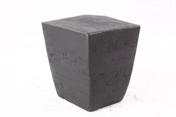 Black 15” Inch Block Accent Table 2.1 - Dyag East