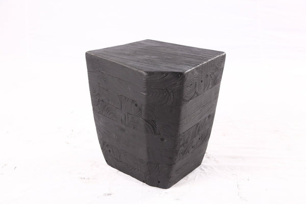 Black 15” Inch Block Accent Table 2.1 - Dyag East