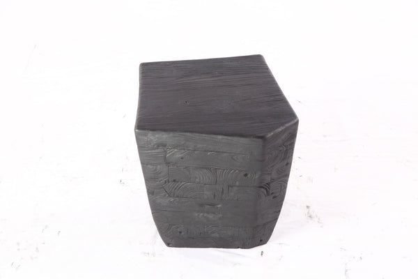Black 15” Inch Block Accent Table 2.1 - Dyag East