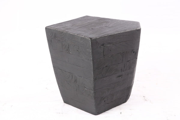 Black 15” Inch Block Accent Table 2.1 - Dyag East