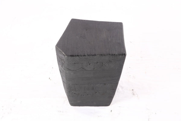 Black 15” Inch Block Accent Table 2.1 - Dyag East