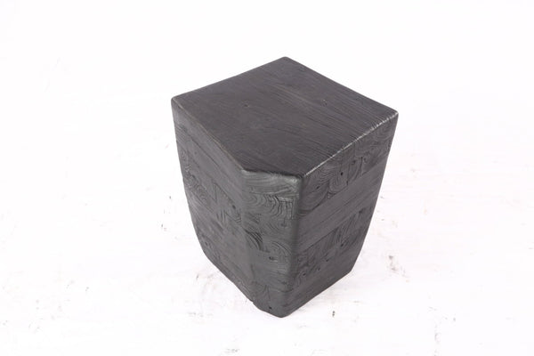 Black 15” Inch Block Accent Table 2.1 - Dyag East