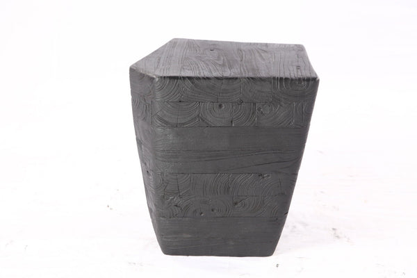 Black 15” Inch Block Accent Table 2.1 - Dyag East