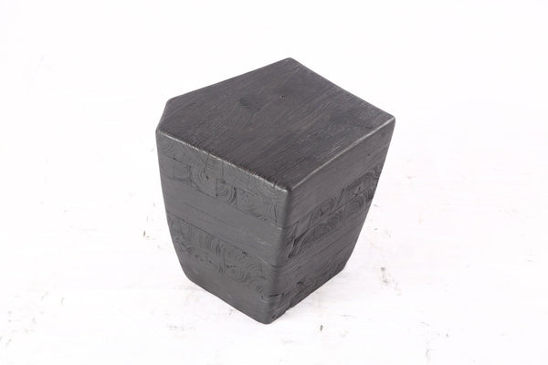 Black 15” Inch Block Accent Table 2.1 - Dyag East