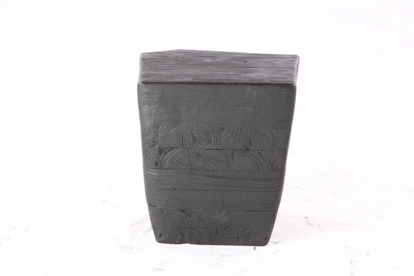 Black 15” Inch Block Accent Table 2.1 - Dyag East