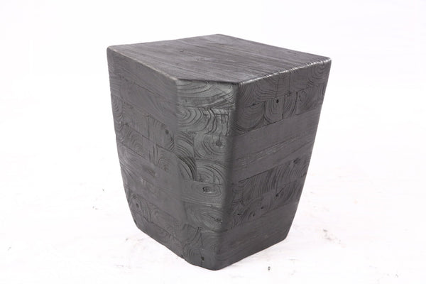 Black 15” Inch Block Accent Table 2.1 - Dyag East