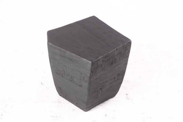 Black 15” Inch Block Accent Table 2.2 - Dyag East