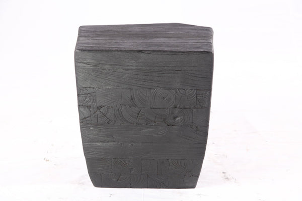Black 15” Inch Block Accent Table 2.2 - Dyag East