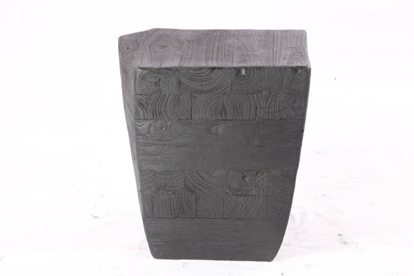 Black 15” Inch Block Accent Table 2.2 - Dyag East