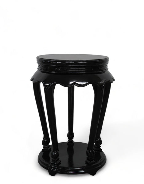 Black Candle Accent Side Table - Dyag East