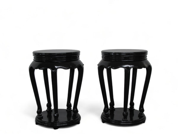 Black Candle Accent Side Table - Dyag East