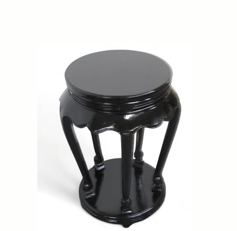 Black Candle Accent Side Table - Dyag East