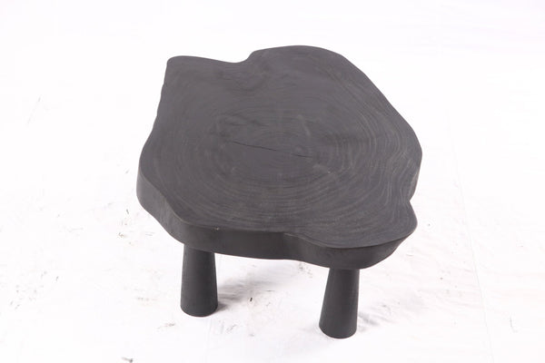 Black Living Edge One Slab Coffee Table 331 - Dyag East