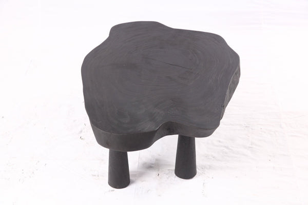 Black Living Edge One Slab Coffee Table 331 - Dyag East