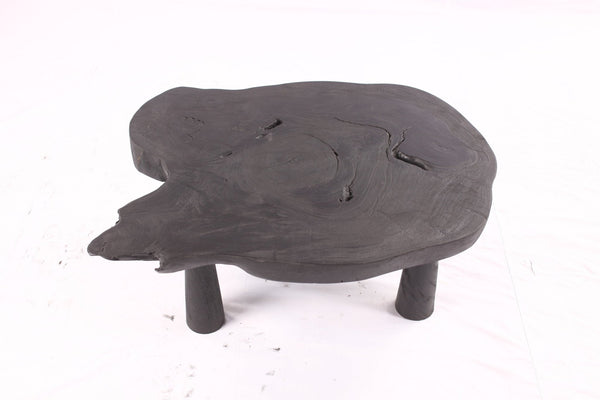 Black Living Edge One Slab Coffee Table 332 - Dyag East