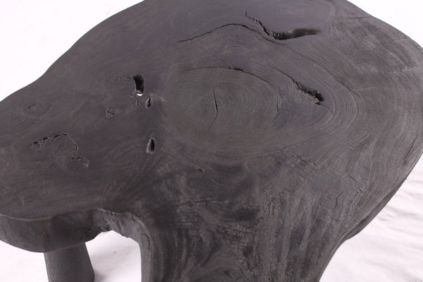 Black Living Edge One Slab Coffee Table 332 - Dyag East