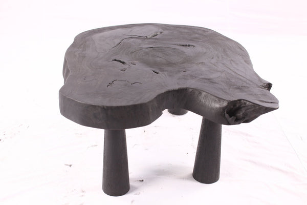 Black Living Edge One Slab Coffee Table 332 - Dyag East