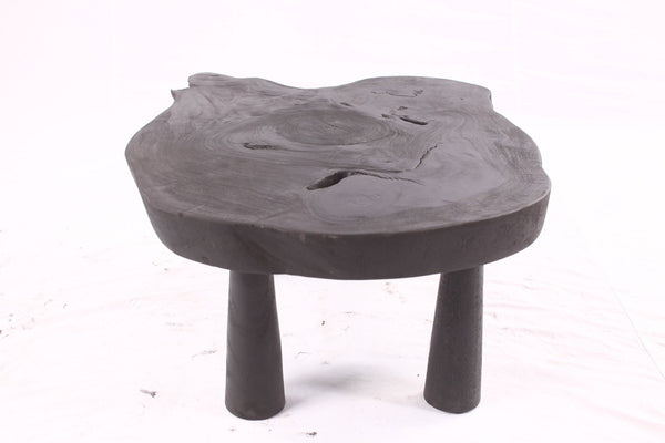 Black Living Edge One Slab Coffee Table 332 - Dyag East