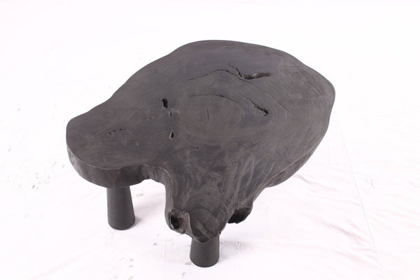 Black Living Edge One Slab Coffee Table 332 - Dyag East