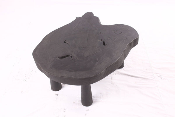 Black Living Edge One Slab Coffee Table 332 - Dyag East